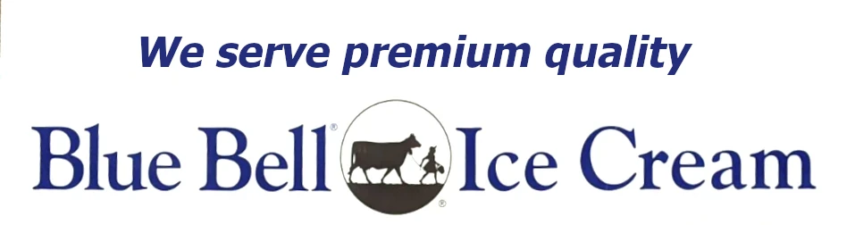 A picture of the Blue Bell Ice Cream logo